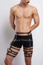 Men's Leg Harness, Leg Belt and Leg Accessory, Stylish Men's Leg Belt - SHM173 - Image 3