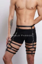 Men's Leg Harness, Leg Belt and Leg Accessory, Stylish Men's Leg Belt - SHM173 - Image 6