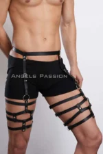 Men's Leg Harness, Leg Belt and Leg Accessory, Stylish Men's Leg Belt - SHM173 - Image 2