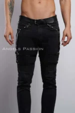 Men's Garter Belts, Men's Belts and Leg Accessories, Men's Jeans Accessories - SHM172 - Image 4