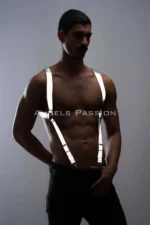 Glow-in-the-Dark (Reflective) Men's Suspenders, Men's Shoulder Belt - SHM146 - Image 4