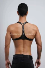 Leather Men's Chest Harness, Men's Chest Harness, Men's Chest Belt - SHM144 - Image 5
