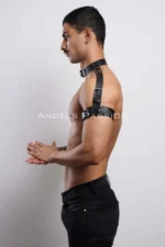 Stylish Men's Harness with Arm, Neck, and Shoulder Details, Men's Partywear - SHM90 - Image 5