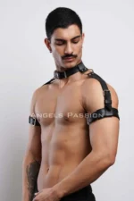 Stylish Men's Harness with Arm, Neck, and Shoulder Details, Men's Partywear - SHM90 - Image 4