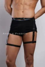 Adjustable Waist and Leg Harness for Men, Men's Garter - SHM81 - Image 3