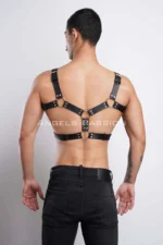 Men's Leather Chest Harness, Men's Party Accessory, Partywear - SHM78 - Image 11