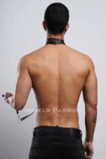 Men's Choker - Leash Set, Choker Harness Set, Men's Partywear - SHM53 - Image 5