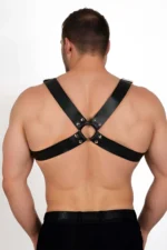 Men's Chest Harness, Leather Men's Fantasy Apparel, Men's Clubwear - SHM214 - Image 3