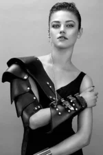 Women's Single Arm Leather Harness - SH1375 - Image 3