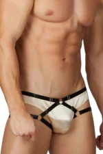 Fantasy Men's Rubber Harness - SHM217 - Image 3