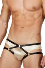 Fantasy Men's Rubber Harness - SHM217 - Image 6