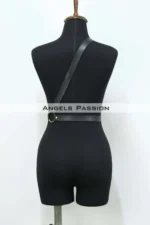 Yellow Accessory Over-the-Bust Single Strap Leather Waist Belt, Sexy Accessory - SH1183 - Image 7