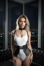 Wide Women's Belt, Stylish Wide Dress Belt - SH622