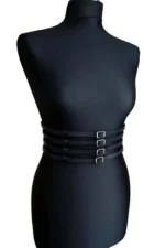 Women's Leather Four-Row Waist Belt - SH910 - Image 2