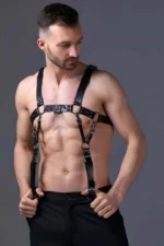 Fantasy Male Breast Harness - SHM105 - Image 2