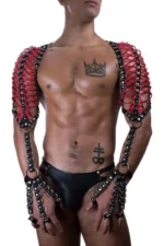 Men's Fantasy Arm and Shoulder Elastic Harness - SHM182