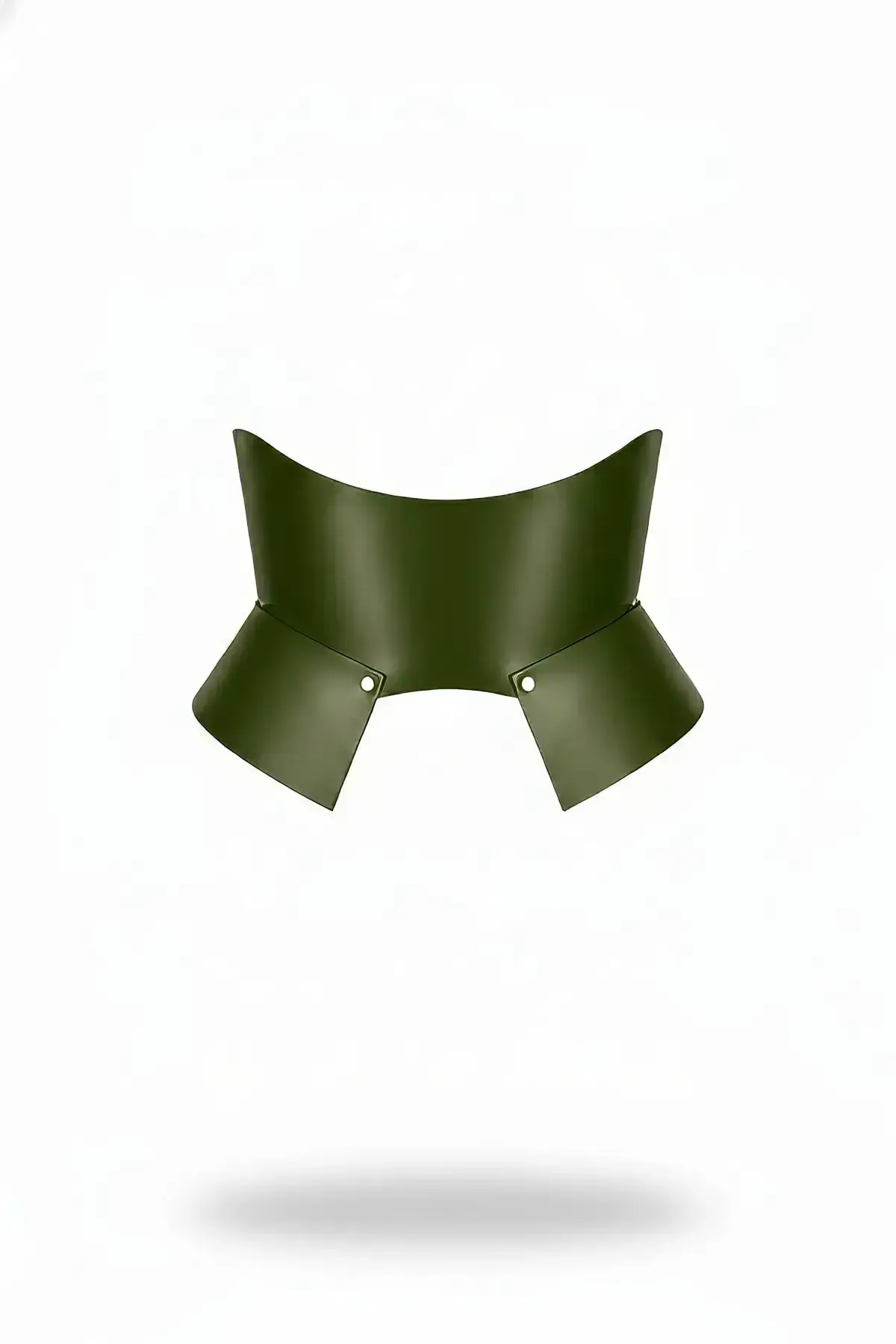 Khaki Women's Wide Belt Corset Waist Accessory - SH611