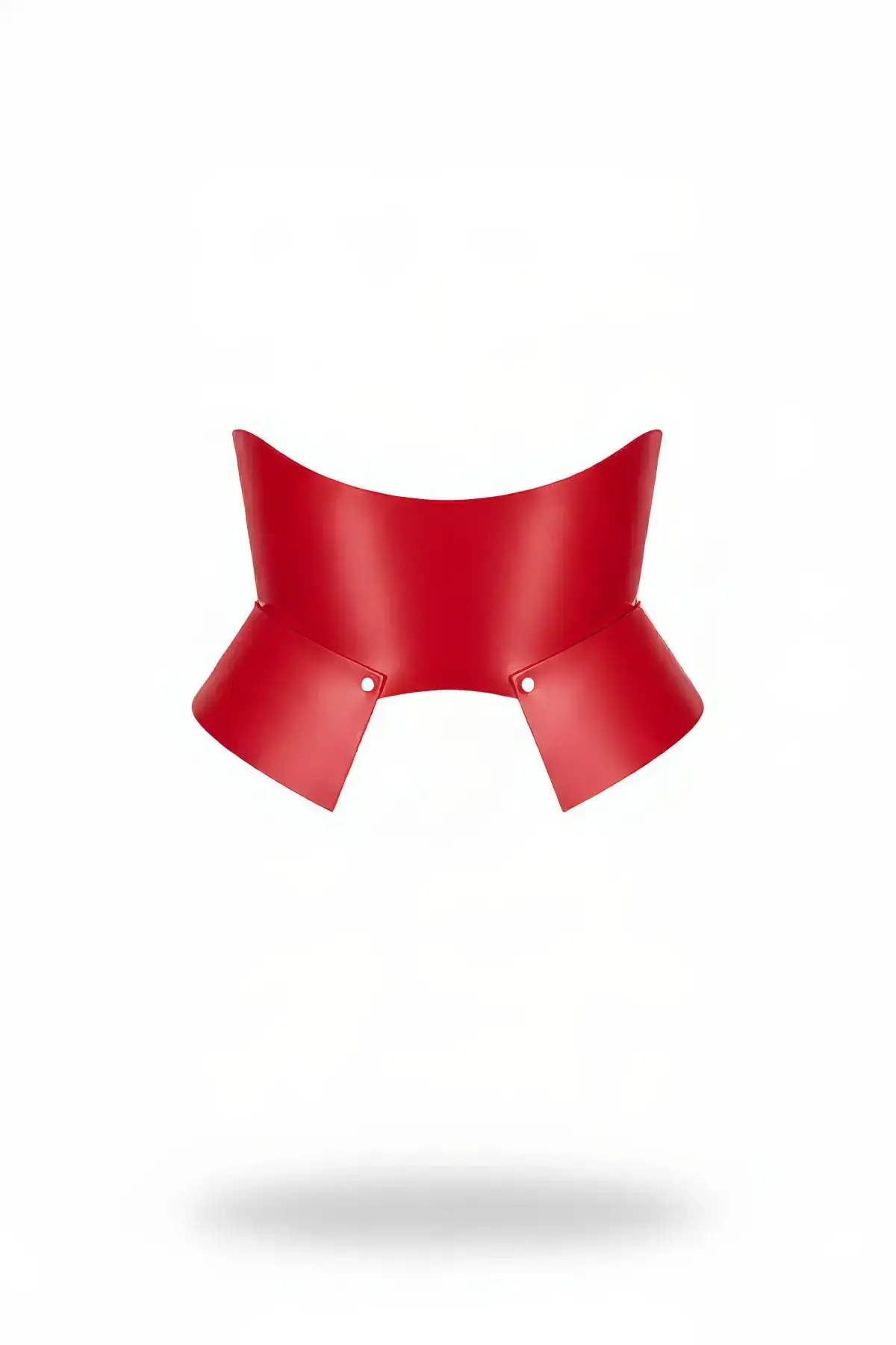 Red Women's Belt, Wide-Shaped Corset-Style Waist Accessory - SH611