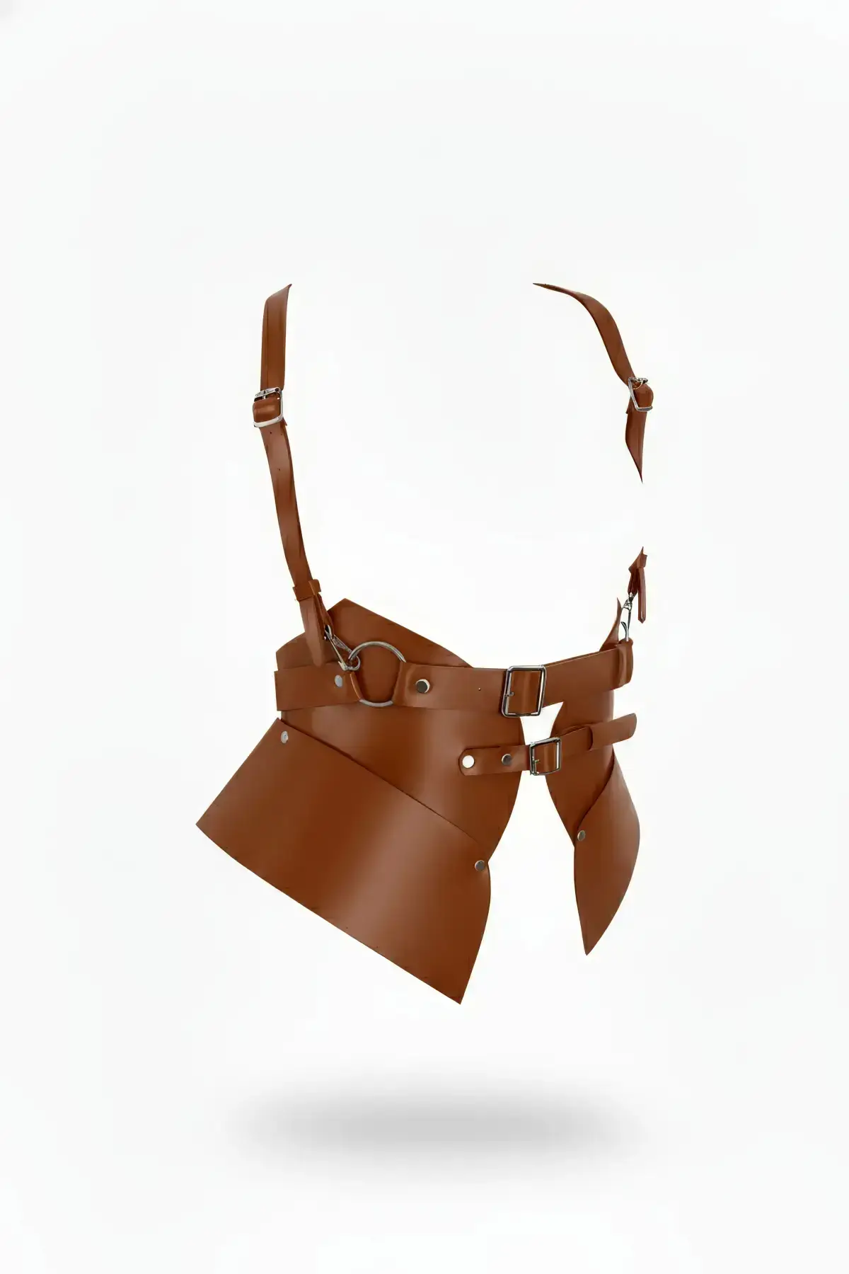 Women's Wide Corset Belt with Leather Buckle Waist Accessory - SH616