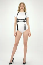 Black Women's Belt with Tassel Detail Body Accessory - SH638 - Image 3
