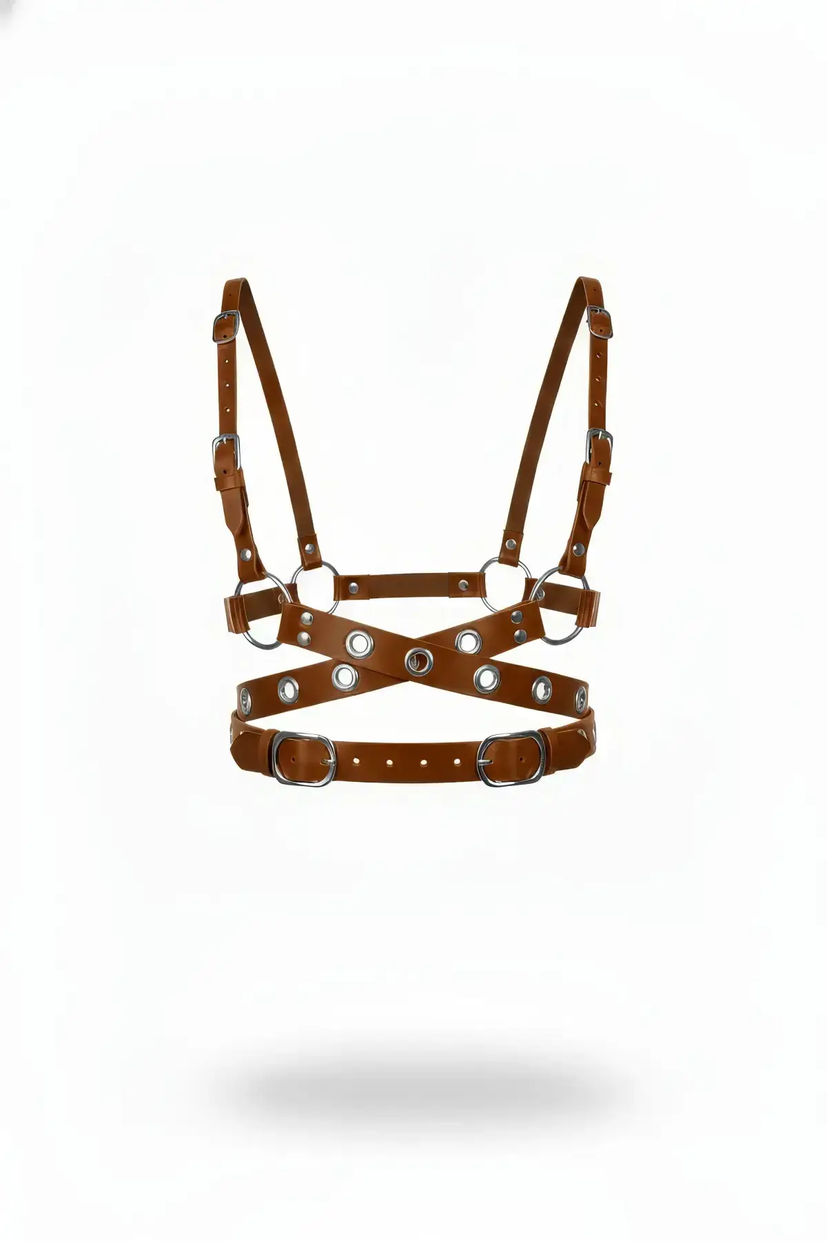 Women's Leather Crossbody Belt - SH890