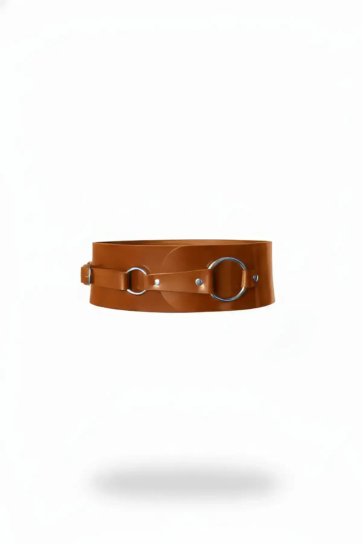 Women's Wide Faux Leather Belt Waist Accessory - SH920