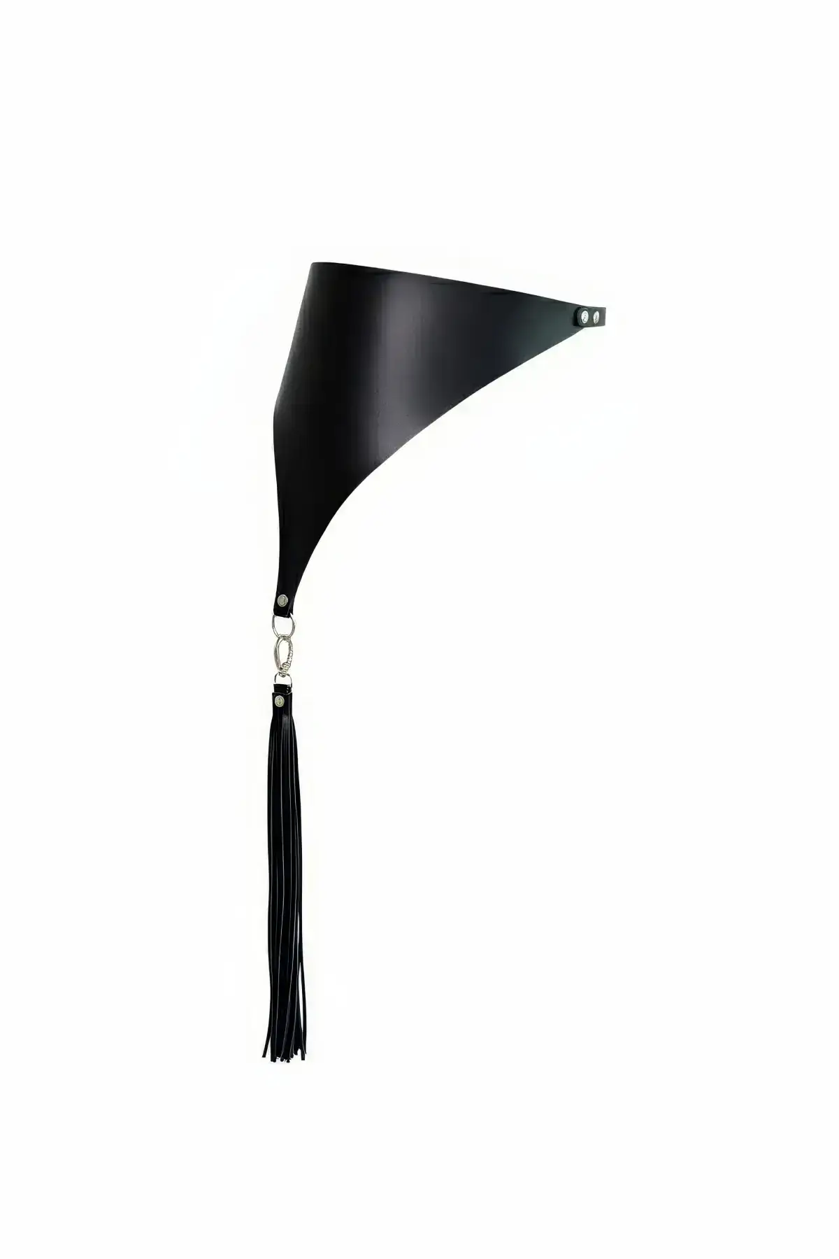 Black Women's Belt with Thick Tassel Detail Corset Belt - SH1198