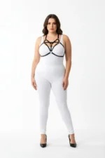 Plus Size Black Women's Harness Custom Designed Elastic Accessory - SH352 - Image 2