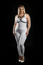 Plus Size Black Women's Harness Custom Designed Elastic Accessory - SH352 - Image 3