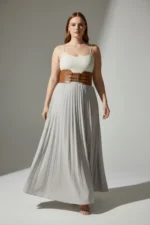 Plus Size Women's Belt Three Buckle Wide Corset Waist Accent - SH618 - Image 4