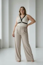 Plus Size Black Women's Leather Belt Harness Style Outfit Complementary - SH633 - Image 2