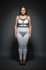 Plus Size Black Women's Harness Set Adjustable Leather Combination Accessory - SH1388 - Image 4