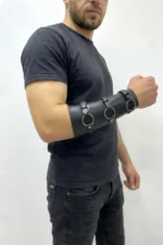 Men's Leather Arm Jewelry Body Accessory SHM238 - Image 2