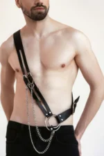Men's Leather Shoulder Harness - SHM216