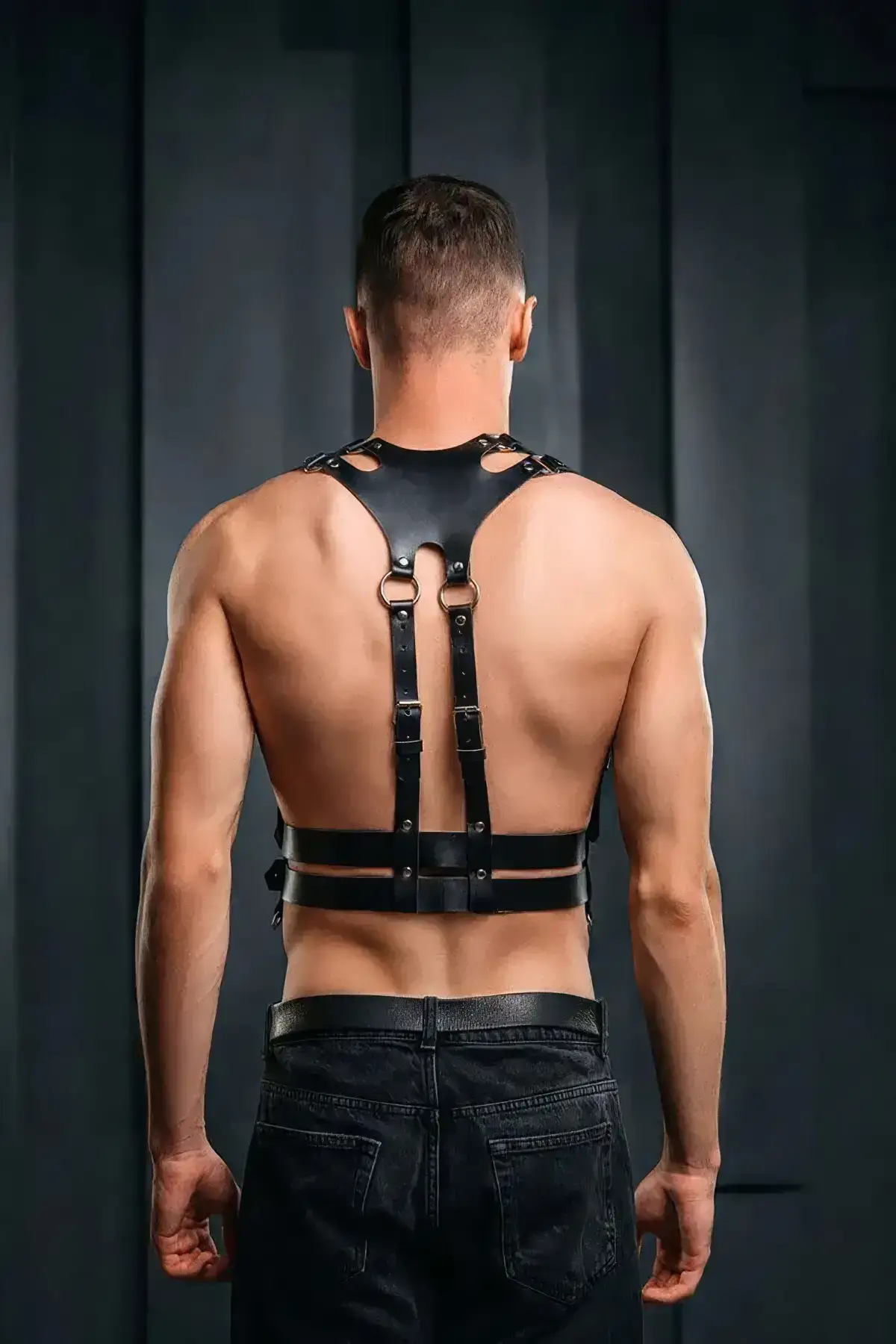 Men's Leather Harness - SHM225