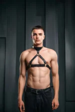 Leather Neck Strap Men's Harness SHM228